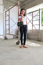 Load image into Gallery viewer, CHANEL White Knitted Short Sleeves Cotton Top Blouse Shirt CrewNeck Small Sz. 34 2 3 4