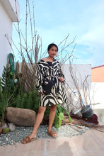 Load image into Gallery viewer, Roberto Cavalli For H&M Zebra Print Trench Coat 12 M- L 7 8 10