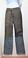Load image into Gallery viewer, Vintage CHANEL Western Style Calfskin Leather Denim Pants Jeans sz. 36 4 5 6