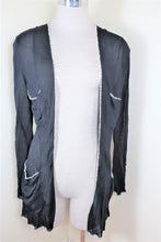 Load image into Gallery viewer, Vintage CHANEL Boutique Black Knitted Button Cardigan Sweater Jacket Small 2 3 4 94P