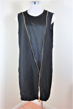Load image into Gallery viewer, Gianni VERSACE Black Zip Dress Medium 46 6 7 8