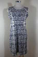 Load image into Gallery viewer, FAS FAS Fille A Suivre Paris Tweed Sleeveless Robe Jane Dress Small 2 3