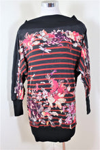 Load image into Gallery viewer, Jean Paul GAULTIER Soliel Floral Dragonflies Printed Shirt Top Blouse Mini Dress Small 4 5 6