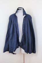 Load image into Gallery viewer, JUNYA WATANABE Comme des Garcons Blue Button Long Sleeve Top Blouse Shirt S M 5 6 7