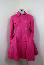 Load image into Gallery viewer, TED BAKER Pink Double Breasted Jackie O Coat Dress Long Jacket Small 2