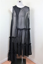 Load image into Gallery viewer, New MM Maison MARGIELLA Mesh SeeThrouh Ruffle Coverup Small 38 4 5 6