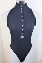 Load image into Gallery viewer, Vintage VERSACE Jeans Couture Swimsuit Bathingsuit Tank Top Bodysuit Black Small 4 5 6