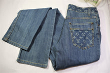 Load image into Gallery viewer, New LOUIS VUITTON LV Monogram Cotton Denim Jeans Pants sz 36 4 5 6
