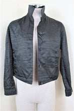 Load image into Gallery viewer, Vintage PRADA Nylon Logo Signatures Black Biker Windbreaker Jacket Small 38 4 5 6