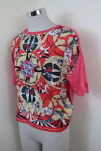 Load image into Gallery viewer, Rare MISSONI Circus Knitted Pink Silk Top Blouse S Medium M 38 4 5 6