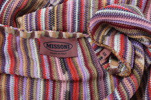 Load image into Gallery viewer, Vintage MISSONI Earth Tone Knitted Brown Bodycon Sheath Dress 40 4 5 6 S Medium M