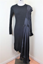 Load image into Gallery viewer, SACAI Black Long SLeeve Long Evening Formal Dress Tall S Small 4 5 6