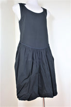 Load image into Gallery viewer, Vintage PRADA LBD Black Sleeveless Stylish Zip Evening Dress Small 38 2 3 4