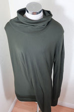 Load image into Gallery viewer, YOHJI YAMAMOTO ADIDAS Green Cotton Loose Dress Top Long Sleeve XS Small 2 4
