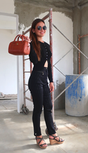 Load image into Gallery viewer, Vintage FENDI FF Logo Monograms Zip Pockets Pants Jeans S - M 4 5 6