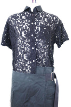 Load image into Gallery viewer, SACAI Luck Black Mini Lace Wrap Skirt MIni Dress XS Small 0 2
