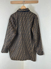 Load image into Gallery viewer, Vintage FENDI Jeans Zucca Monogram Reversible Jacket Unisex Oversize IT 38 / US XS
