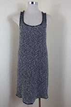 Load image into Gallery viewer, Vintage LOVE MOSCHINO Sleeveless Grey Black Tweed Mini Dress XS Small 0 2 4
