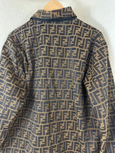 Load image into Gallery viewer, Vintage FENDI Jeans Zucca Monogram Reversible Jacket Unisex Oversize IT 38 / US XS
