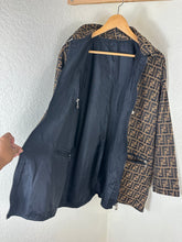 Load image into Gallery viewer, Vintage FENDI Jeans Zucca Monogram Reversible Jacket Unisex Oversize IT 38 / US XS
