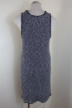 Load image into Gallery viewer, Vintage LOVE MOSCHINO Sleeveless Grey Black Tweed Mini Dress XS Small 0 2 4
