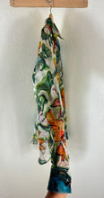 Load image into Gallery viewer, Vintage 90s Moschino Jeans Sheer Floral Pop Art Archive Blouse Shirt small Medium 4 6
