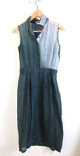 Load image into Gallery viewer, Vintage JILL SANDER Mesh Grey Sleeveless Mini Silk Dress Small 2 3 4
