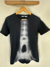 Load image into Gallery viewer, Dior Black Eiffel Tower Silhouette Print Cotton-Linen T-Shirt - Size Small 0 2 4
