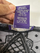 Load image into Gallery viewer, Ralph Lauren Collection Purple Label Beaded Mesh Lace Scarf Shawl Black MINT

