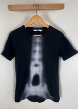 Load image into Gallery viewer, Dior Black Eiffel Tower Silhouette Print Cotton-Linen T-Shirt - Size Small 0 2 4

