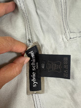 Load image into Gallery viewer, SYLVIE SCHIMMEL Paris "Declic Bis" Lambskin Leather Jacket Taupe FR 40 US 0 2 4 6 Small
