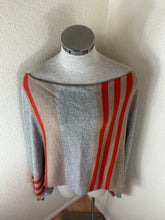 Load image into Gallery viewer, TOMAS MAIER 100% Cashmere Asymmetrical Triangle Shawl Scarf Made in Italy medium to Large
