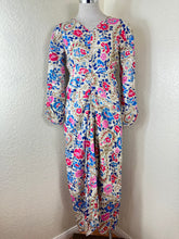 Load image into Gallery viewer, Isabel Marant Galia Floral Paisley Ruched Silk Blend Lined Midi Dress Xs Small 38 4 6
