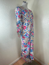 Load image into Gallery viewer, Isabel Marant Galia Floral Paisley Ruched Silk Blend Lined Midi Dress Xs Small 38 4 6
