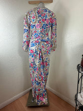 Load image into Gallery viewer, Isabel Marant Galia Floral Paisley Ruched Silk Blend Lined Midi Dress Xs Small 38 4 6
