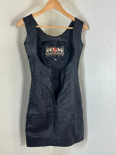 Load image into Gallery viewer, Archival Vintage Darla-Jane Gilroy London Leather Dress Rare 1980s 1990s Clubwear xXS XS 0 2
