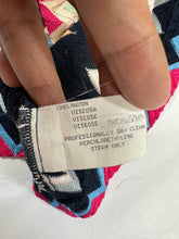 Load image into Gallery viewer, Vintage Missoni Italy Chevron Zigzag Knit Cardigan Fuchsia Navy IT 40 US 4 XS Small 2 4
