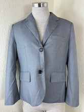 Load image into Gallery viewer, Thom Browne New York Grey Wool Classic Blazer Sport Coat Jacket Size 2 XS Small 0 2
