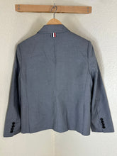 Load image into Gallery viewer, Thom Browne New York Grey Wool Classic Blazer Sport Coat Jacket Size 2 XS Small 0 2
