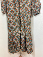 Load image into Gallery viewer, Berenice Paris Rozo Capadoce Midi Dress EU 38 US M NWT Boho Lace Trim Viscose 6 7
