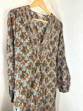 Load image into Gallery viewer, Berenice Paris Rozo Capadoce Midi Dress EU 38 US M NWT Boho Lace Trim Viscose 6 7
