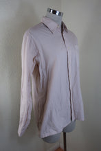 Load image into Gallery viewer, Vintage CHRISTIAN DIOR Men&#39;s Plain Cotton Long Sleeve Polo Shirt Top Button Small Flawed
