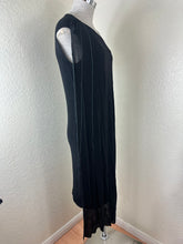 Load image into Gallery viewer, Maison Margiela Line 1 Archival Deconstructed Layered Plissé Dress black XS Small 0 2 4
