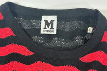 Load image into Gallery viewer, M Missoni Black Knit Wave Panel Midi Dress - Size IT 40 / US Small 2 4
