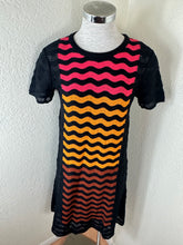 Load image into Gallery viewer, M Missoni Black Knit Wave Panel Midi Dress - Size IT 40 / US Small 2 4
