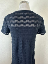 Load image into Gallery viewer, M Missoni Black Knit Wave Panel Midi Dress - Size IT 40 / US Small 2 4
