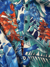 Load image into Gallery viewer, NWT Tru Trussardi Tropical Floral Maxi Dress pockets Italian 40 US 4 Small
