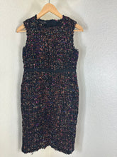 Load image into Gallery viewer, Giambattista Valli Tweed Sheath Dress Silk Lined Multi Color IT 40 Fits US 2 XS
