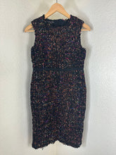 Load image into Gallery viewer, Giambattista Valli Tweed Sheath Dress Silk Lined Multi Color IT 40 Fits US 2 XS
