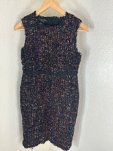 Load image into Gallery viewer, Giambattista Valli Tweed Sheath Dress Silk Lined Multi Color IT 40 Fits US 2 XS
